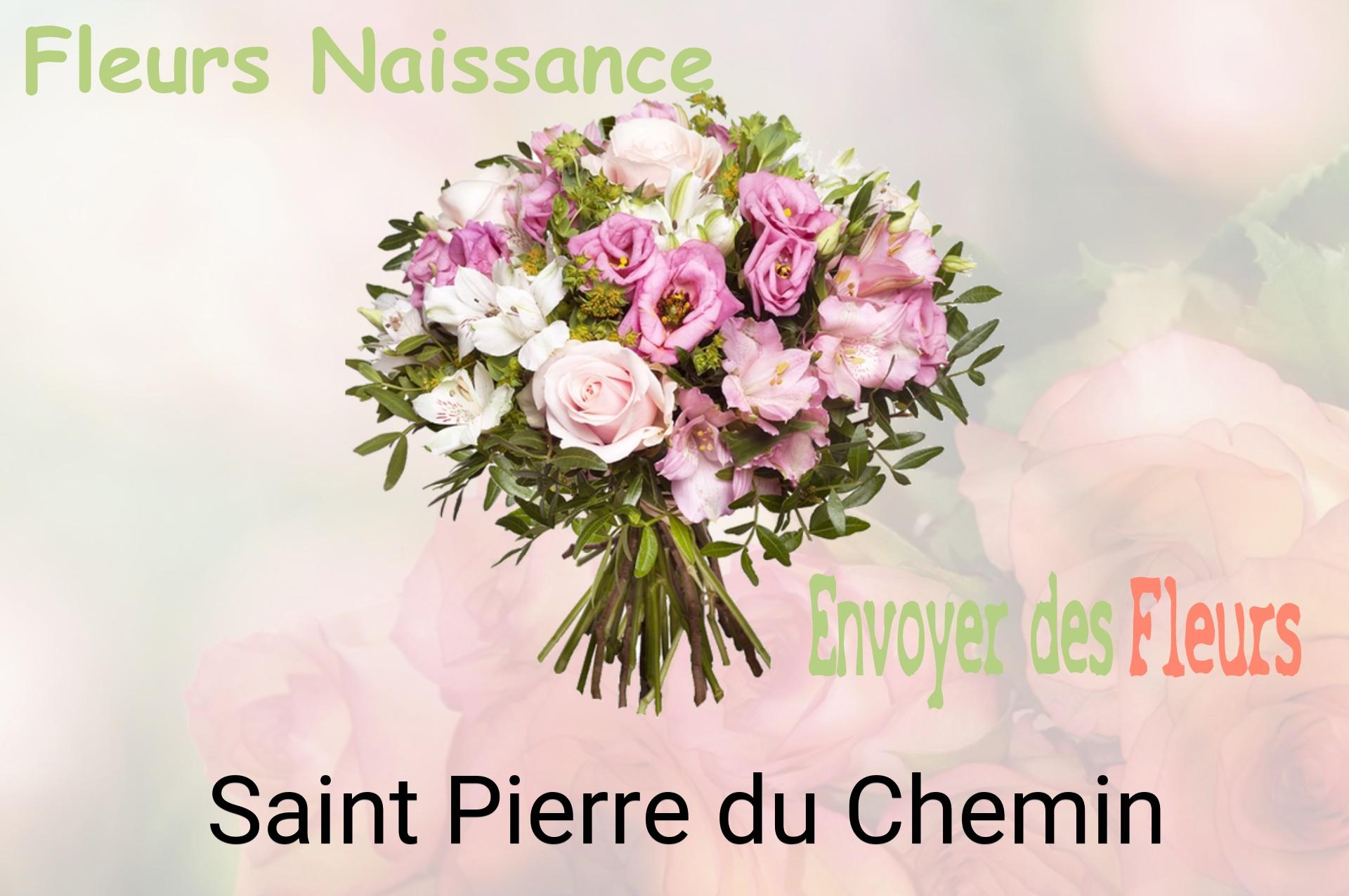 Bouquet de fleurs de naissance livré à Saint-Pierre-du-Chemin