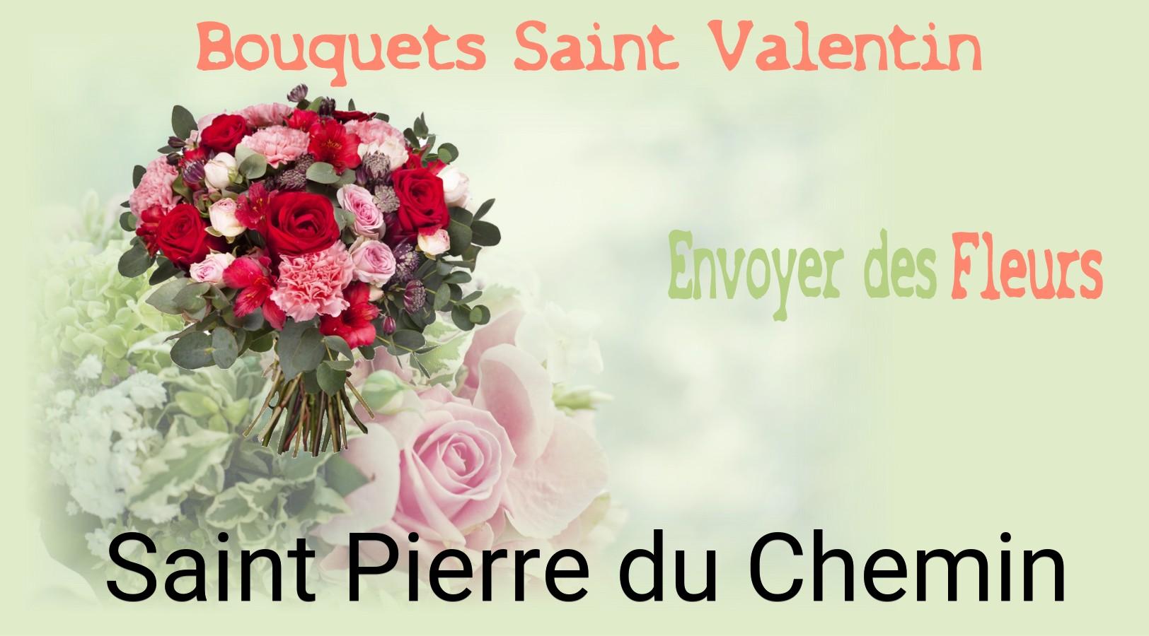 Roses de Saint-Valentin livrées à Saint-Pierre-du-Chemin